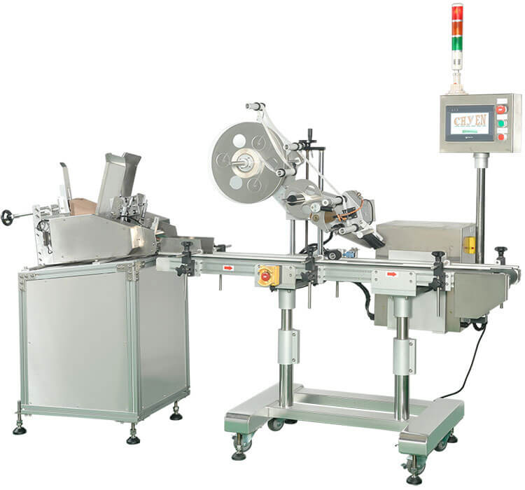 CY-1000 Automatic Top Labeling Machine