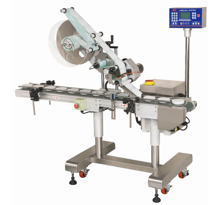 CY-1000 Automatic Top Labeling Machine
